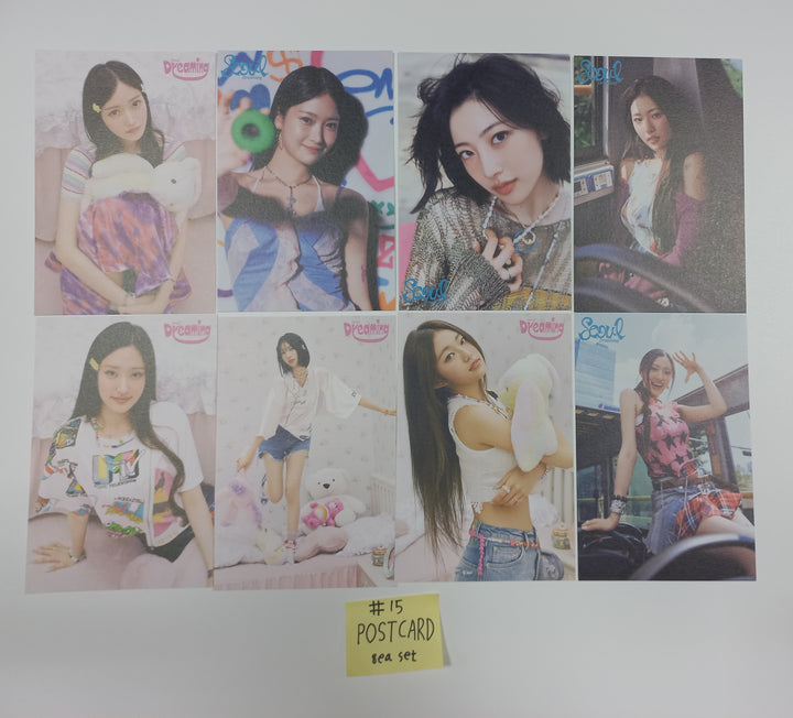 H1-KEY "Seoul Dreaming" - Official Photocard, Postcards Set (8EA) [23.08.31] - HALLYUSUPERSTORE