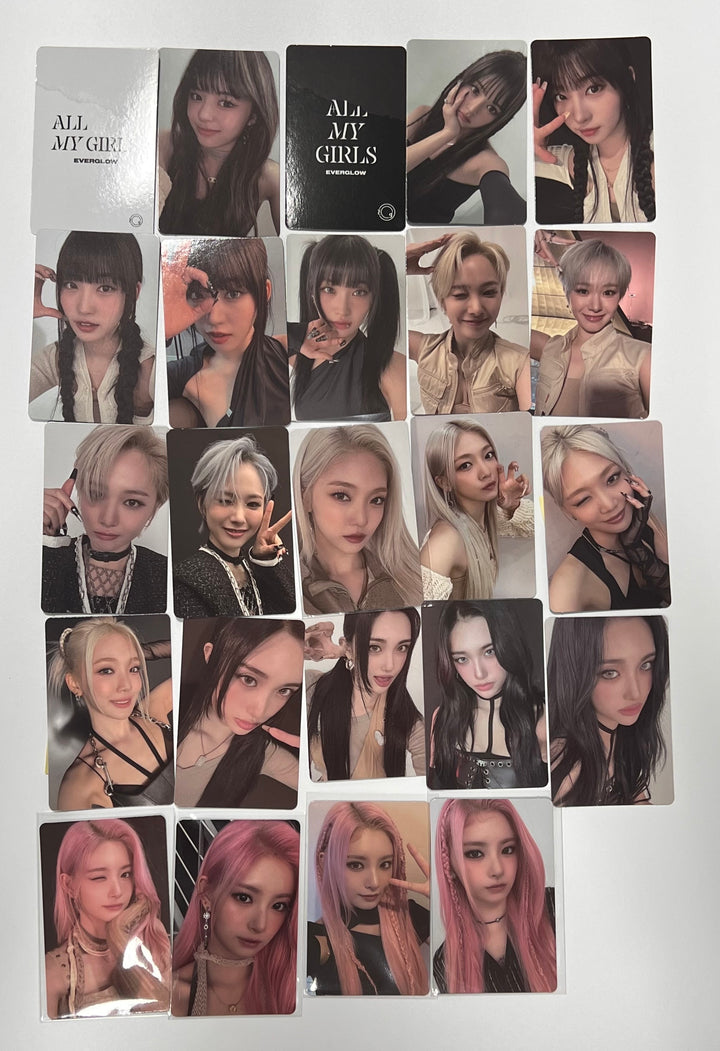 Everglow "ALL MY GIRLS" - Official Photocard [Restocked] [23.08.31] - HALLYUSUPERSTORE