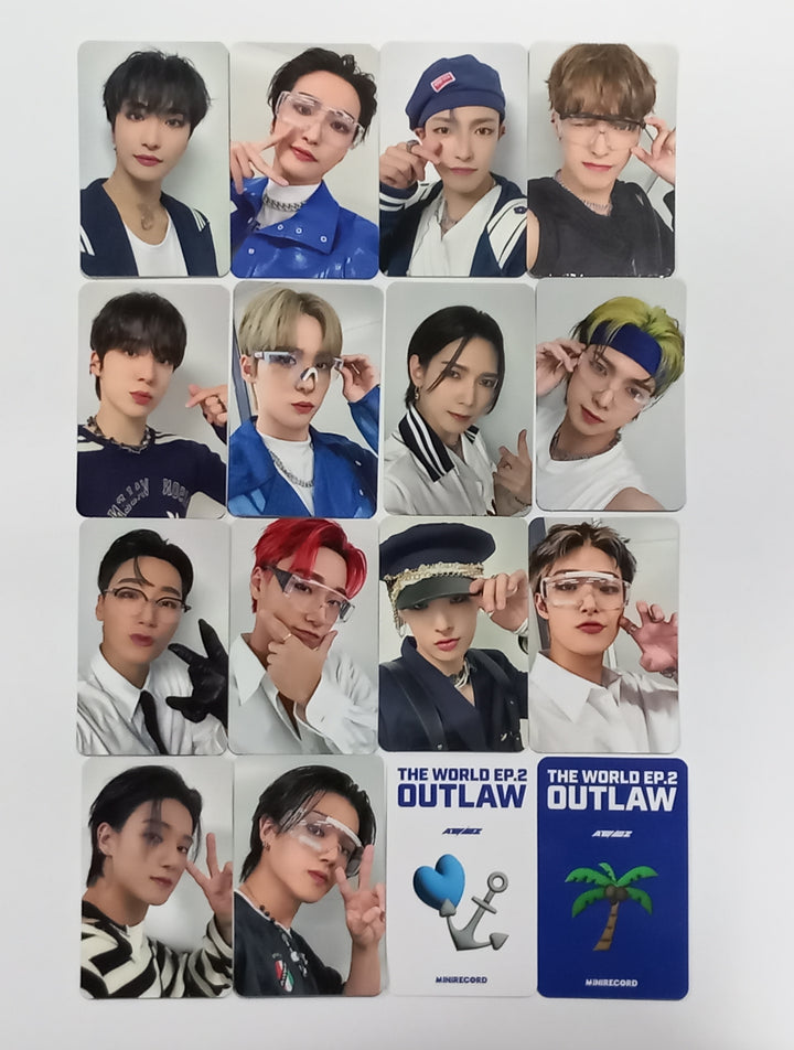 ATEEZ "THE WORLD EP.2 " -Mini Record Lucky Draw Event Photocard Round 3 [Platform Ver.] [23.09.01] - HALLYUSUPERSTORE