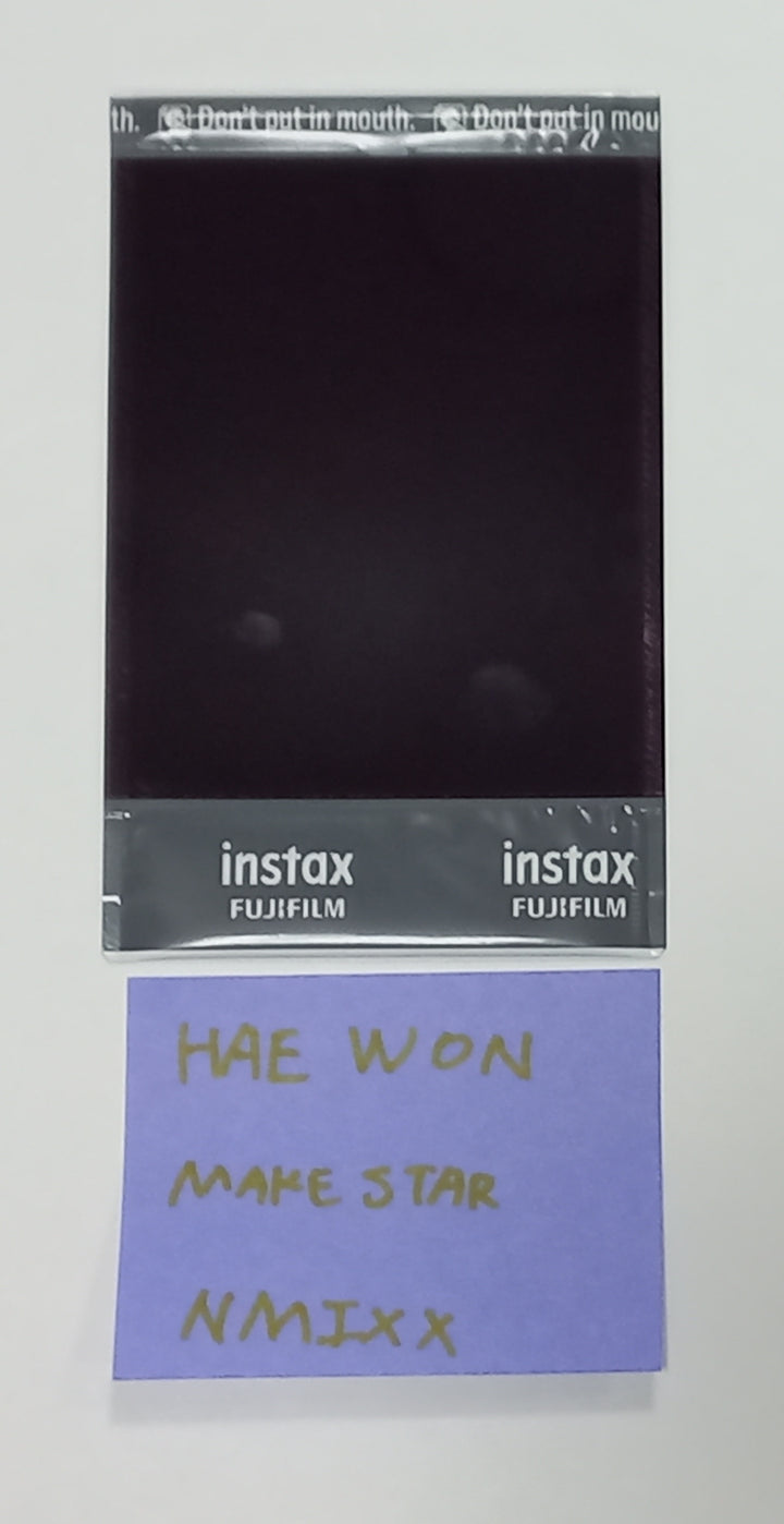Haewon (Of NMIXX) "A Midsummer NMIXX’s Dream" - Hand Autographed(Signed) Polaroid [23.09.04] - HALLYUSUPERSTORE