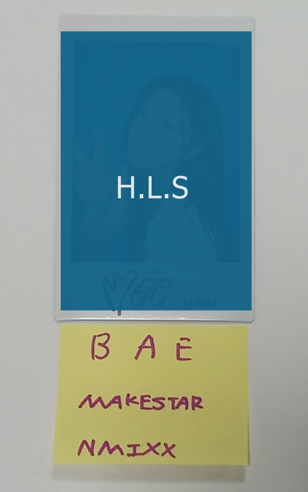 BAE (Of NMIXX) "A Midsummer NMIXX’s Dream" - Hand Autographed(Signed) Polaroid [23.09.04] - HALLYUSUPERSTORE