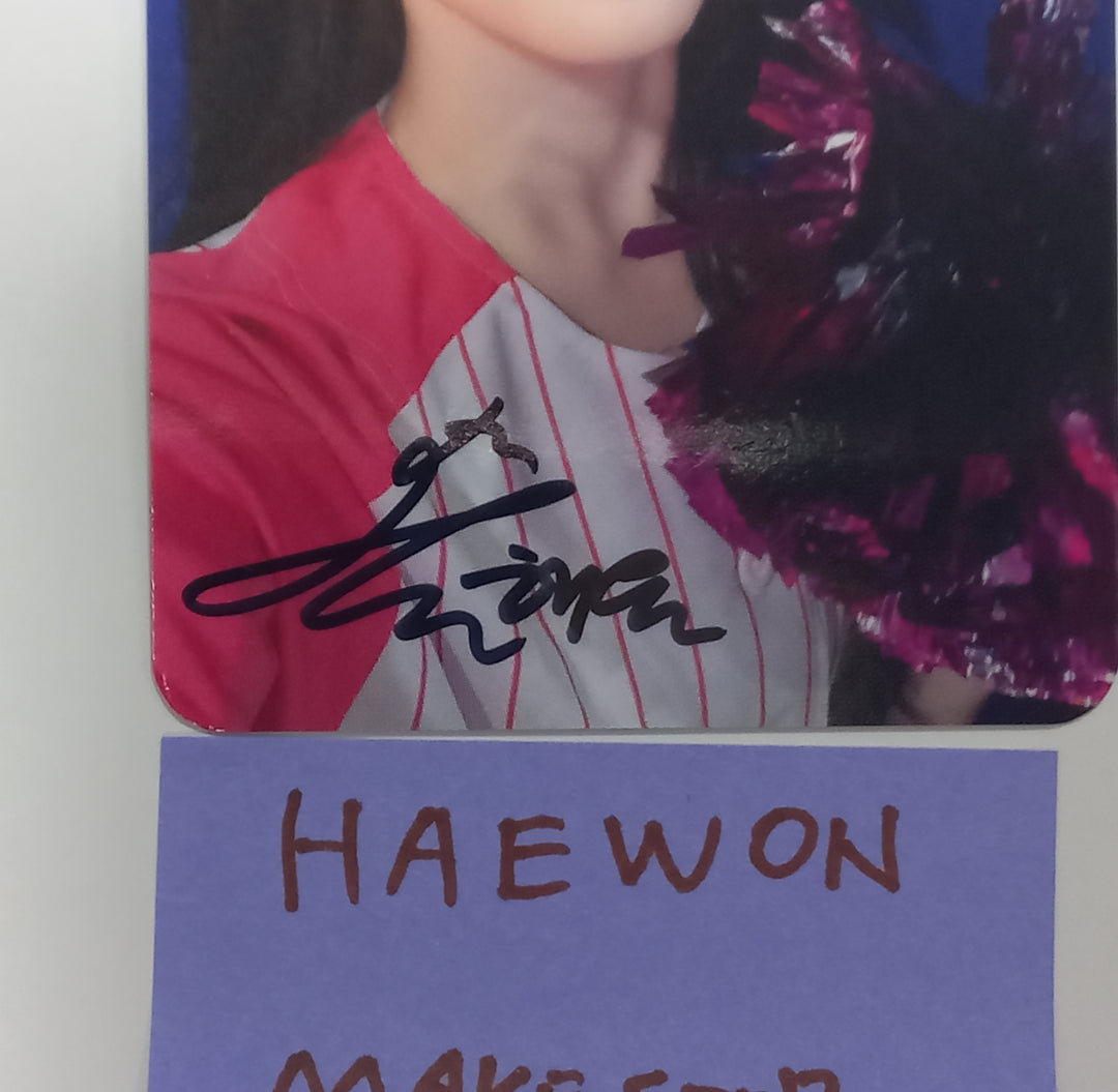 Haewon (Of NMIXX) "A Midsummer NMIXX’s Dream" - Hand Autographed(Signed) Photocard [23.09.04] - HALLYUSUPERSTORE