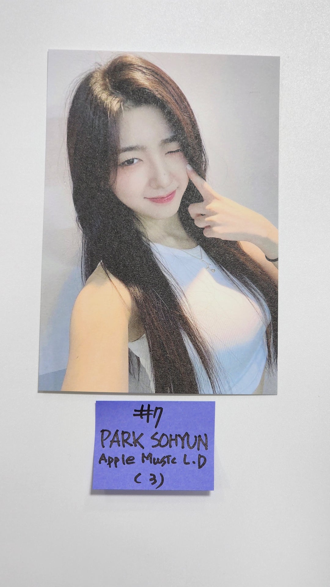 TripleS "LOVElution : MUHAN" - Apple Music Lucky Draw Event Postcard [23.09.04] - HALLYUSUPERSTORE