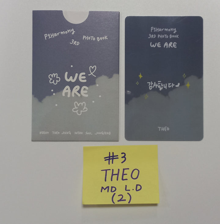 P1Harmony "WE ARE" 3rd PHOTO BOOK - Official Lucky Draw PVC Photocard [23.09.05] - HALLYUSUPERSTORE