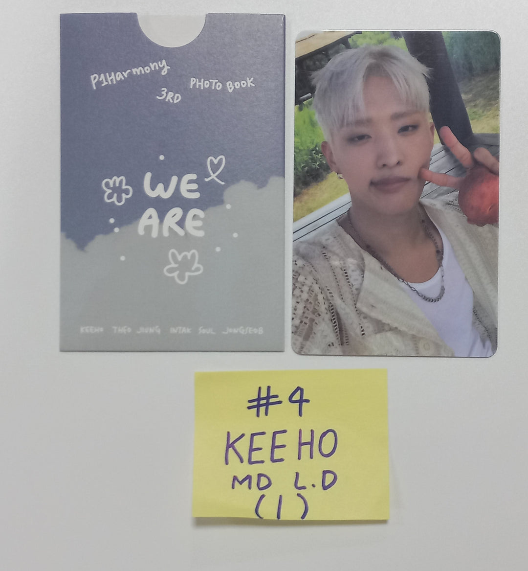 P1Harmony "WE ARE" 3rd PHOTO BOOK - Official Lucky Draw PVC Photocard [23.09.05] - HALLYUSUPERSTORE