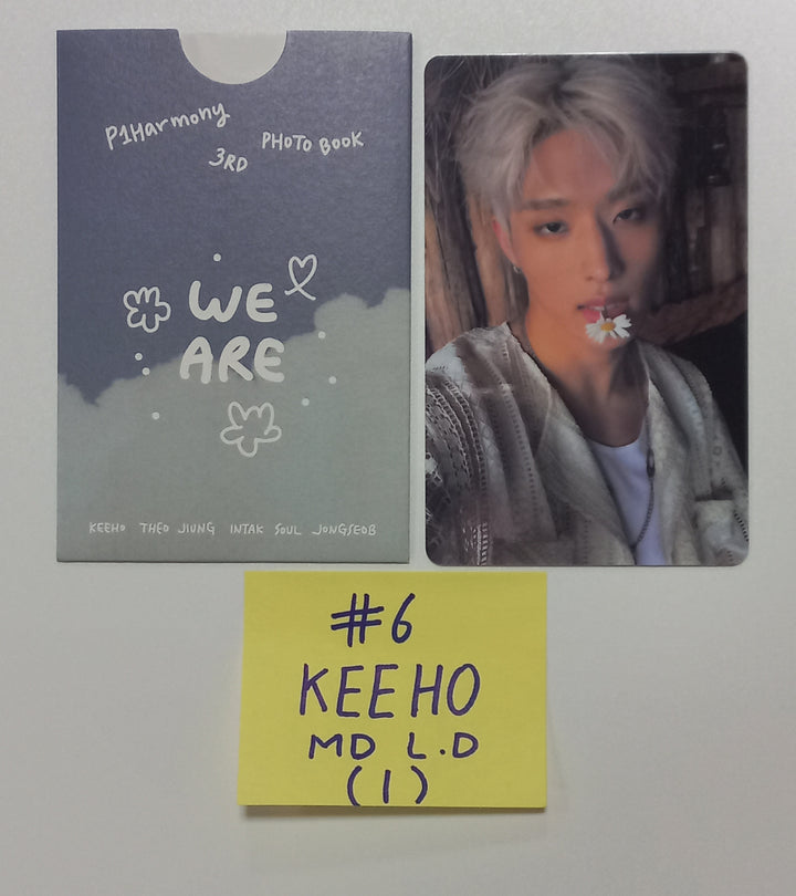 P1Harmony "WE ARE" 3rd PHOTO BOOK - Official Lucky Draw PVC Photocard [23.09.05] - HALLYUSUPERSTORE