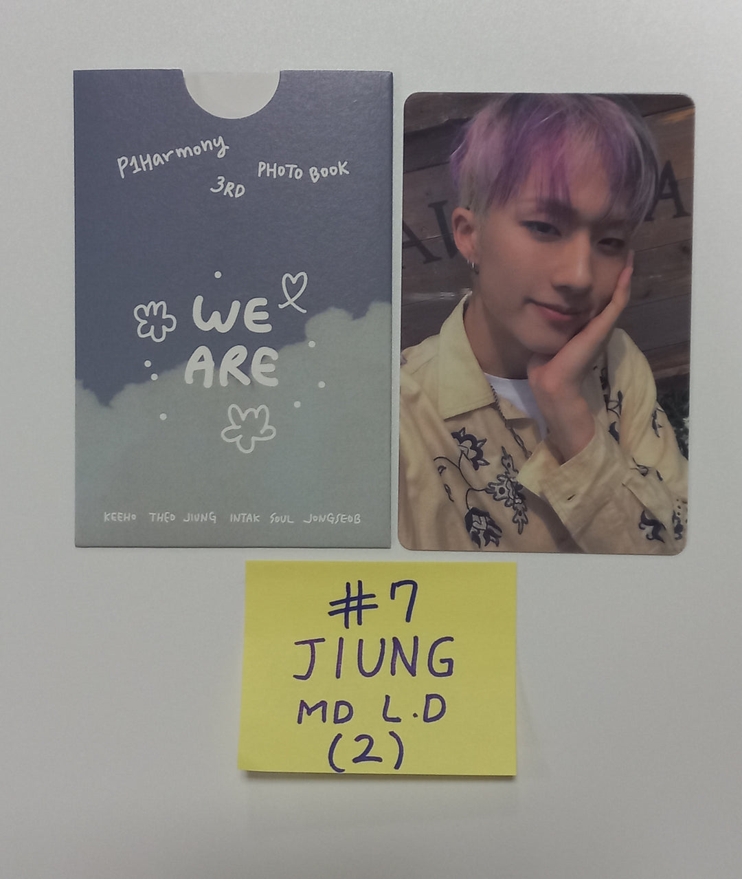 P1Harmony "WE ARE" 3rd PHOTO BOOK - Official Lucky Draw PVC Photocard [23.09.05] - HALLYUSUPERSTORE