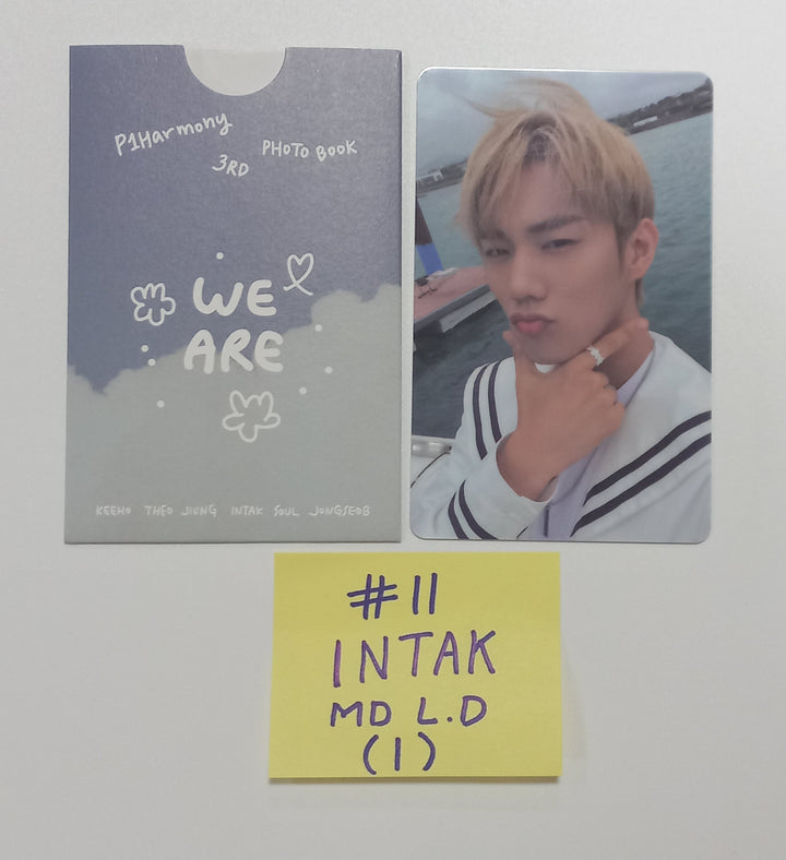 P1Harmony "WE ARE" 3rd PHOTO BOOK - Official Lucky Draw PVC Photocard [23.09.05] - HALLYUSUPERSTORE