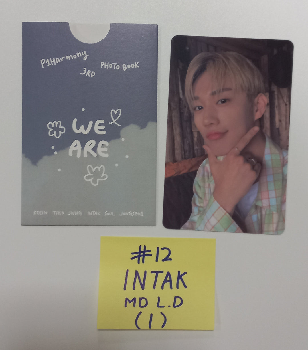 P1Harmony "WE ARE" 3rd PHOTO BOOK - Official Lucky Draw PVC Photocard [23.09.05] - HALLYUSUPERSTORE