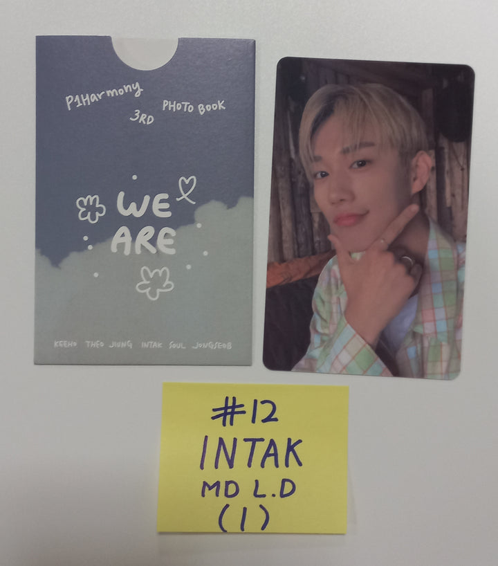 P1Harmony "WE ARE" 3rd PHOTO BOOK - Official Lucky Draw PVC Photocard [23.09.05] - HALLYUSUPERSTORE