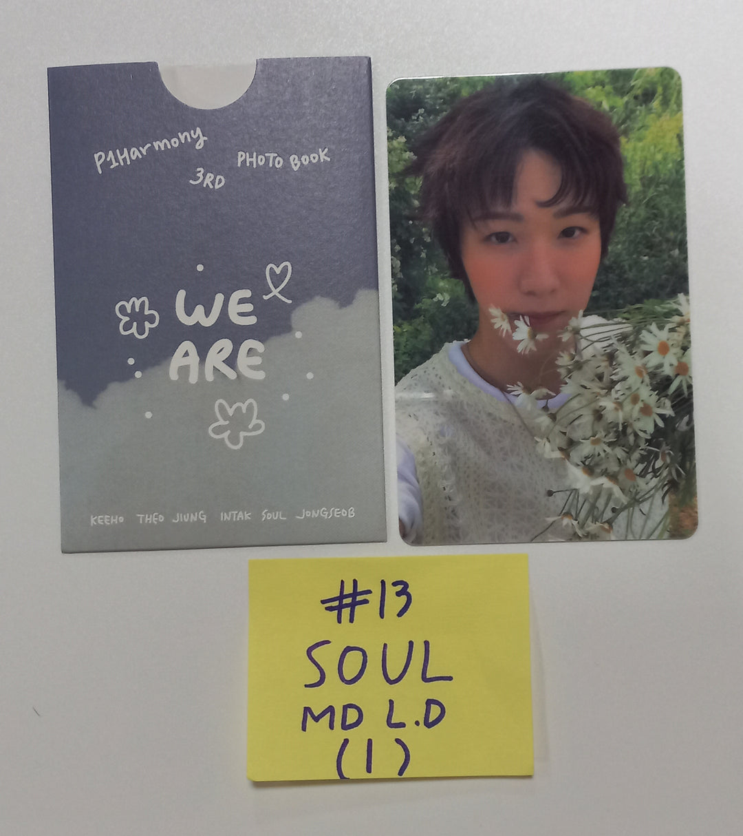 P1Harmony "WE ARE" 3rd PHOTO BOOK - Official Lucky Draw PVC Photocard [23.09.05] - HALLYUSUPERSTORE