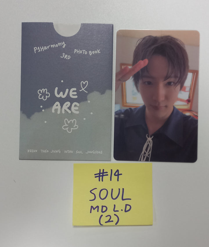 P1Harmony "WE ARE" 3rd PHOTO BOOK - Official Lucky Draw PVC Photocard [23.09.05] - HALLYUSUPERSTORE