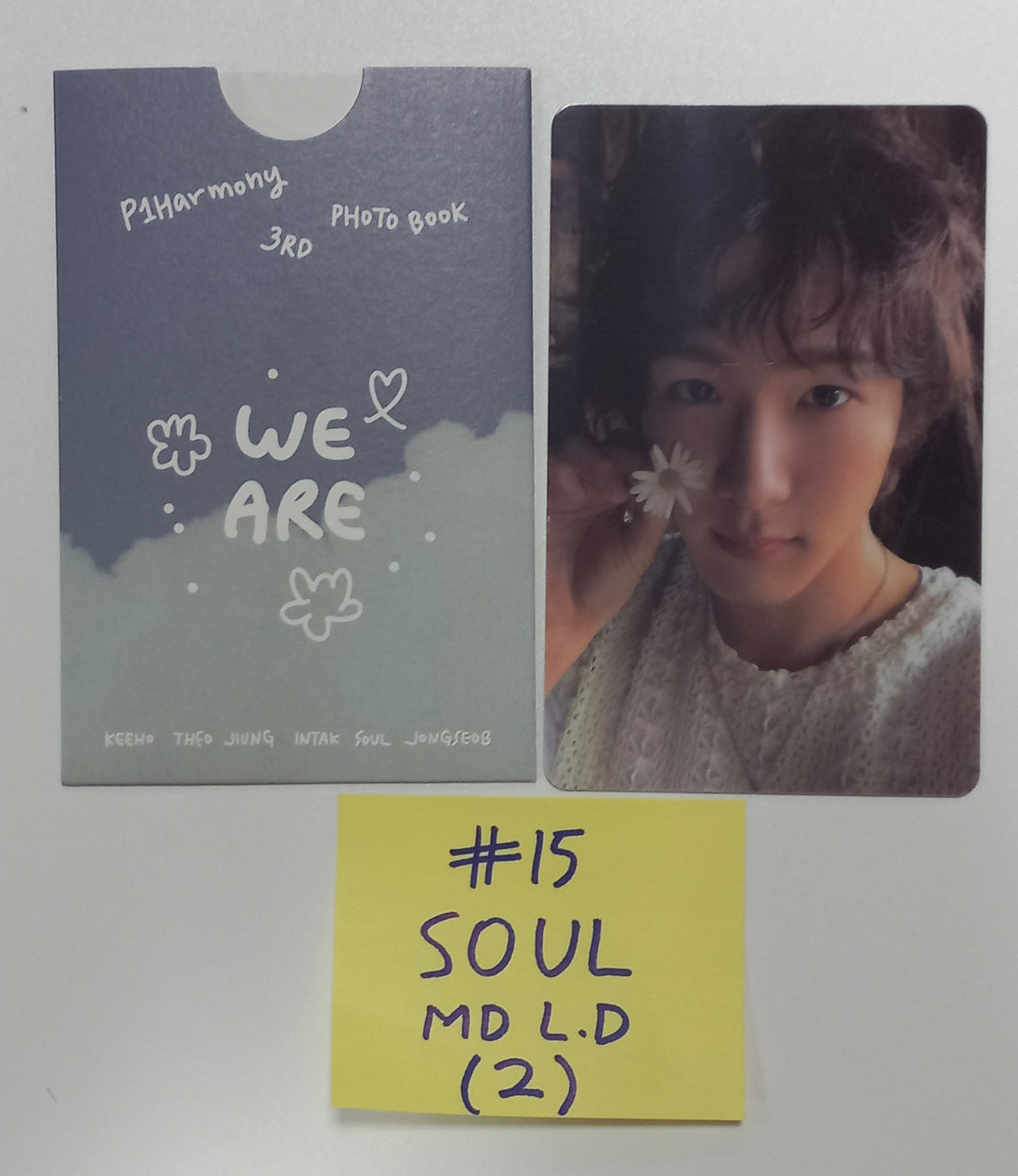 P1Harmony "WE ARE" 3rd PHOTO BOOK - Official Lucky Draw PVC Photocard [23.09.05] - HALLYUSUPERSTORE