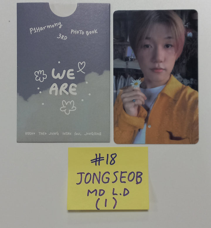 P1Harmony "WE ARE" 3rd PHOTO BOOK - Official Lucky Draw PVC Photocard [23.09.05] - HALLYUSUPERSTORE