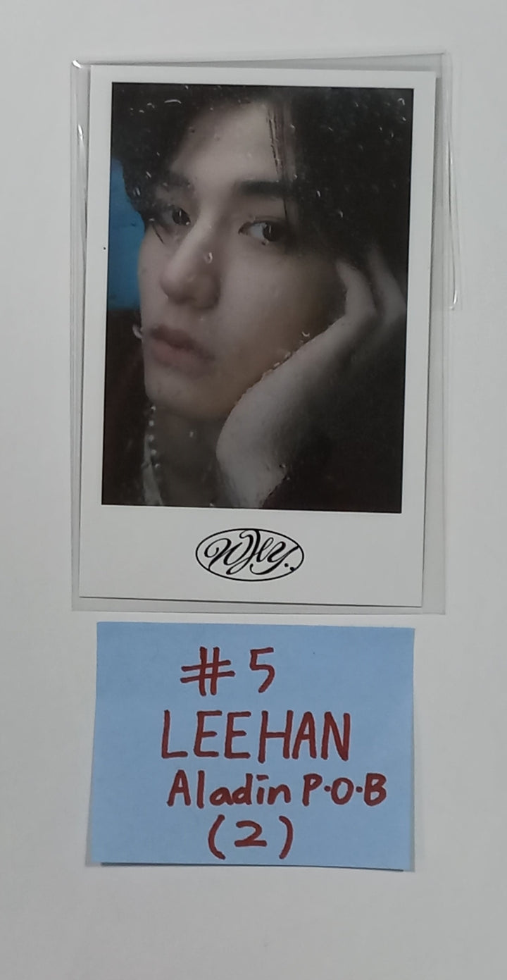 Boynextdoor  "WHY.." - Aladin Pre-Order Benefit Photocard [LETTER Ver.] [23.09.05] - HALLYUSUPERSTORE