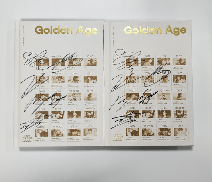 NCT "Golden Age" - Hand Autographed(Signed) Promo Album [23.09.05] - HALLYUSUPERSTORE
