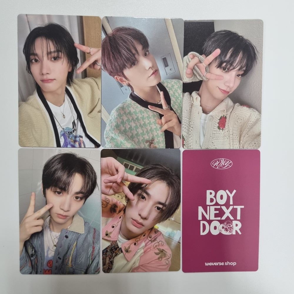 Boynextdoor  "WHY.." - Weverse Shop Pre-Order Benefit Photocard [23.09.06] - HALLYUSUPERSTORE