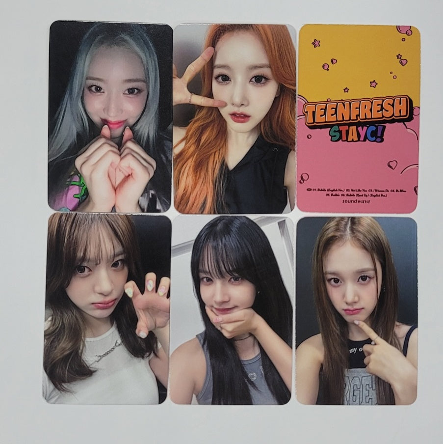 STAYC "TEENFRESH" - Soundwave Fansign Event Photocard [Digipack Ver] [23.09.06] - HALLYUSUPERSTORE