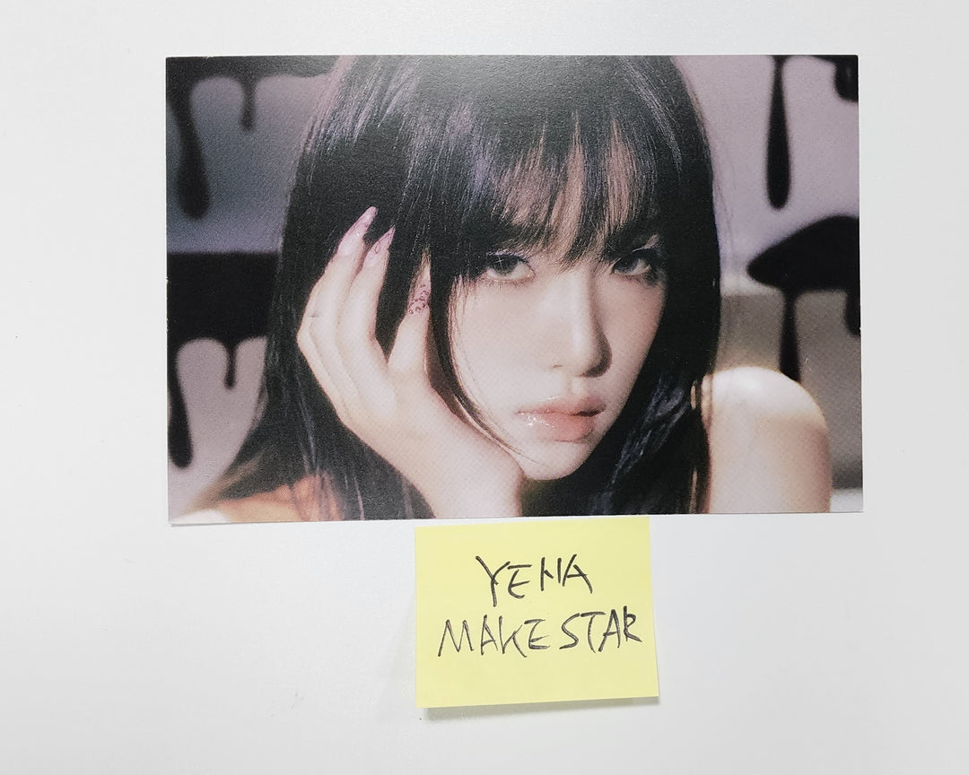 Yena "HATE XX" - Makestar Fansign Event Hand Autographed(Signed) Postcard [23.09.07] - HALLYUSUPERSTORE