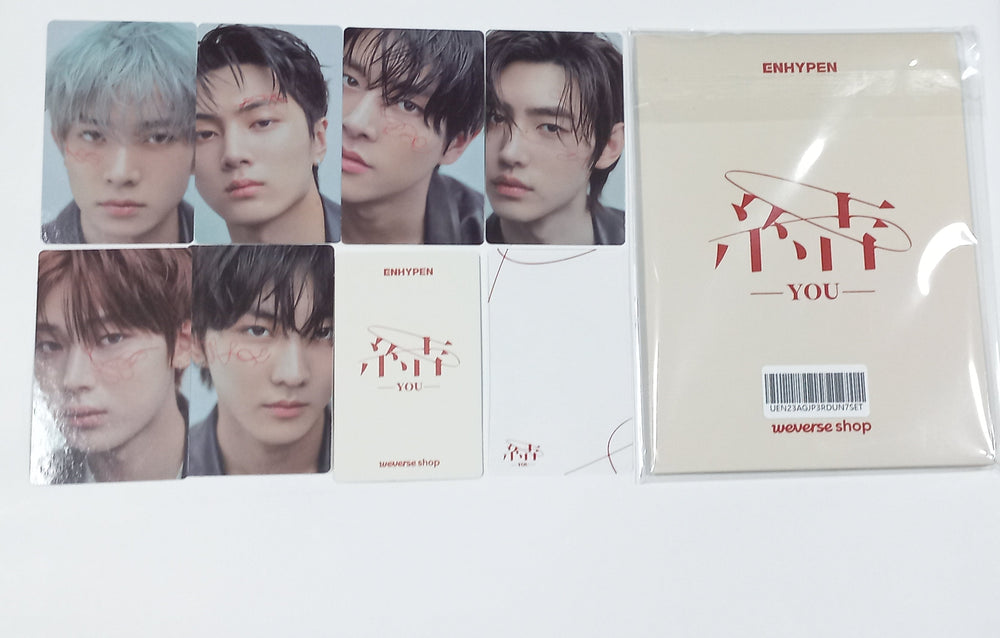 ENHYPEN "結 -YOU-" JP 3rd Single - Weverse Shop Pre-Order Benefit Photocard  [Restocked] [23.09.08] - HALLYUSUPERSTORE