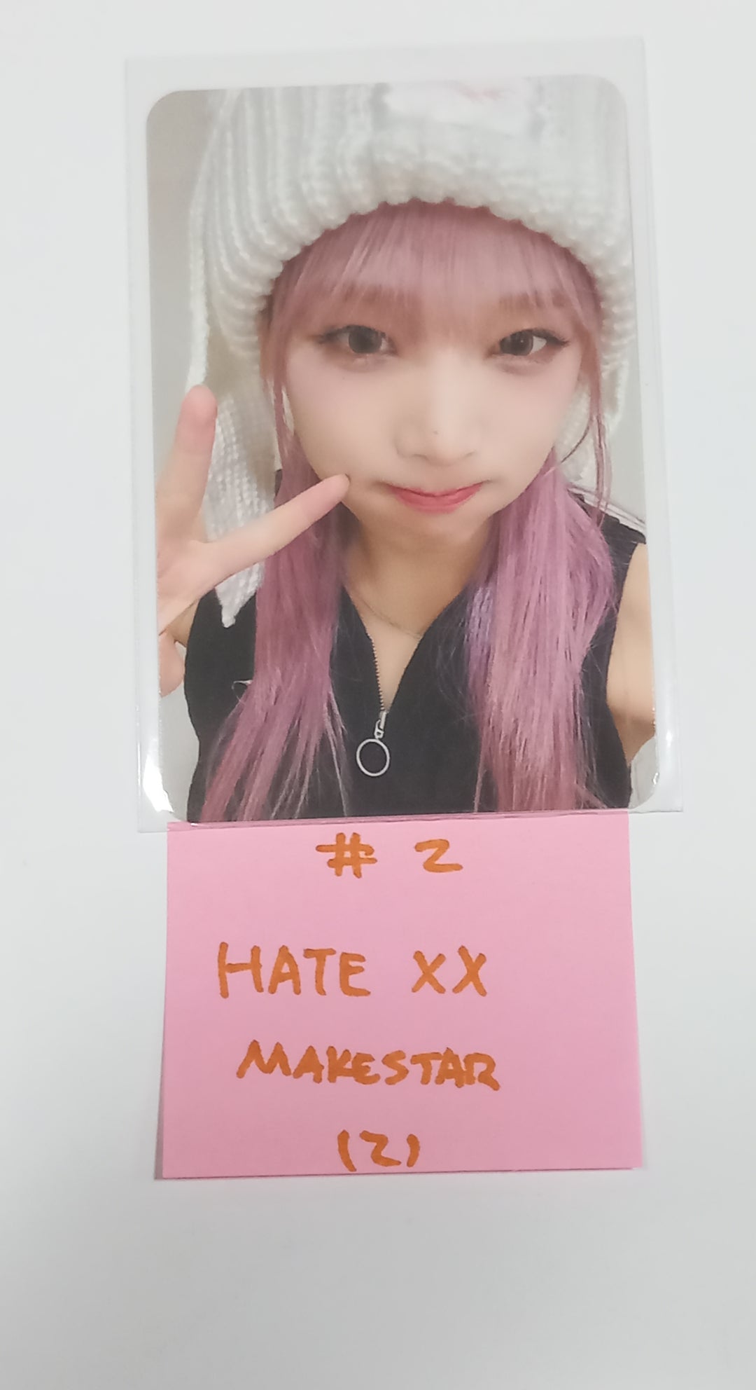 Yena "HATE XX" - Makestar Fansign Event Photocard Round 2 [Poca Ver.] [23.09.07] - HALLYUSUPERSTORE