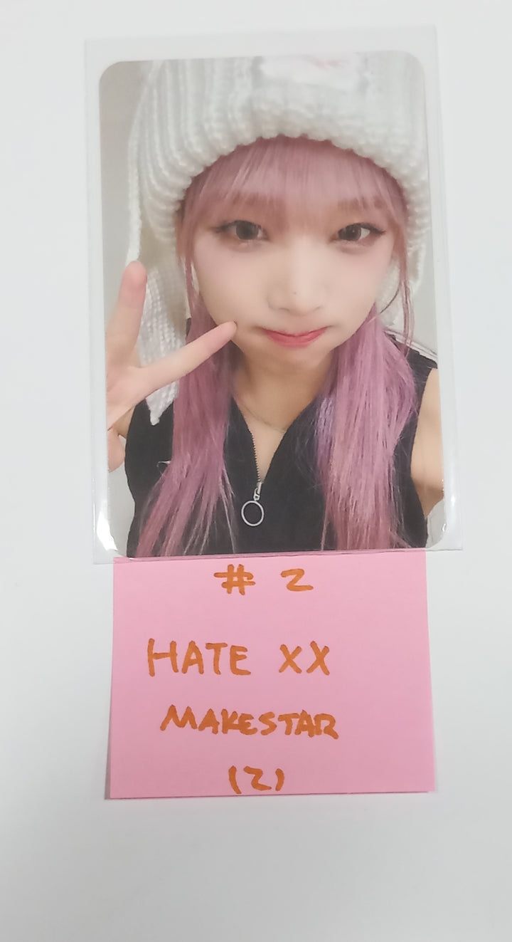 Yena "HATE XX" - Makestar Fansign Event Photocard Round 2 [Poca Ver.] [23.09.07] - HALLYUSUPERSTORE