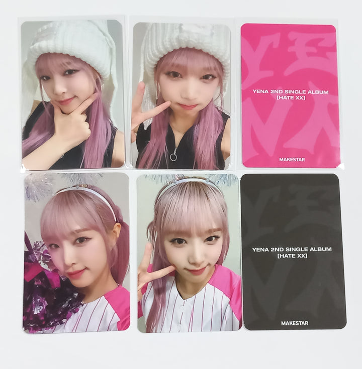 Yena "HATE XX" - Makestar Fansign Event Photocard Round 2 [Poca Ver.] [23.09.07] - HALLYUSUPERSTORE