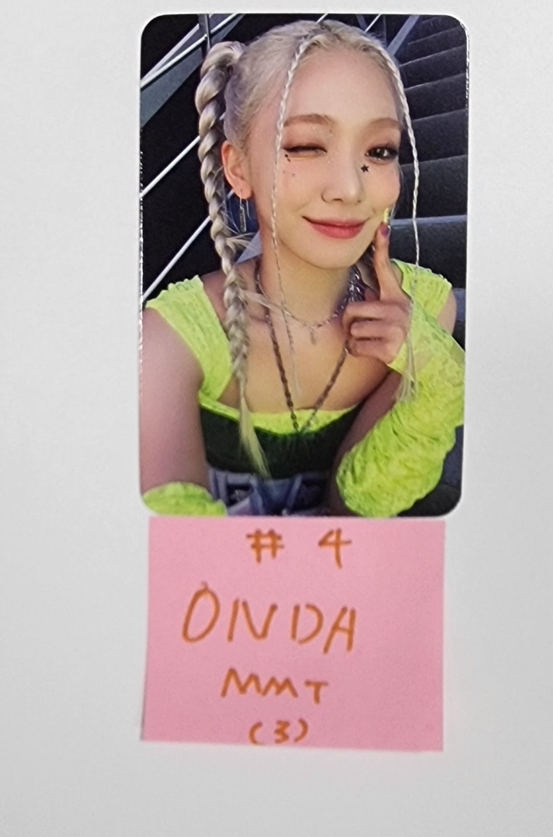 Everglow "ALL MY GIRLS" - MMT Fansign Evnet Photocard [23.09.07] - HALLYUSUPERSTORE
