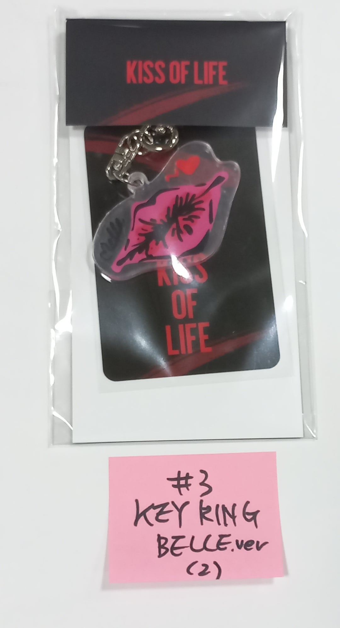 KISS OF LIFE X EVERLINE - OFFICIAL MD [Tincase, Acrylic Keyring] [23.09.07] - HALLYUSUPERSTORE
