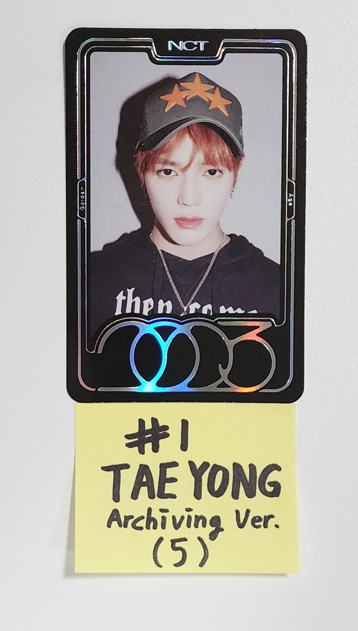 NCT "Golden Age" - Official Photocard, Polaroid [Archiving Ver] [23.09.07] - HALLYUSUPERSTORE