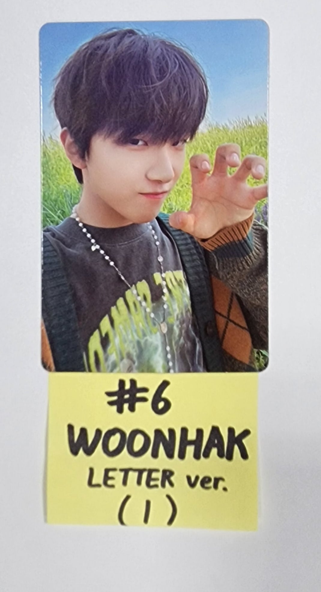 Boynextdoor  "WHY.." - Official Photocard [Letter Ver.] [23.09.07] - HALLYUSUPERSTORE