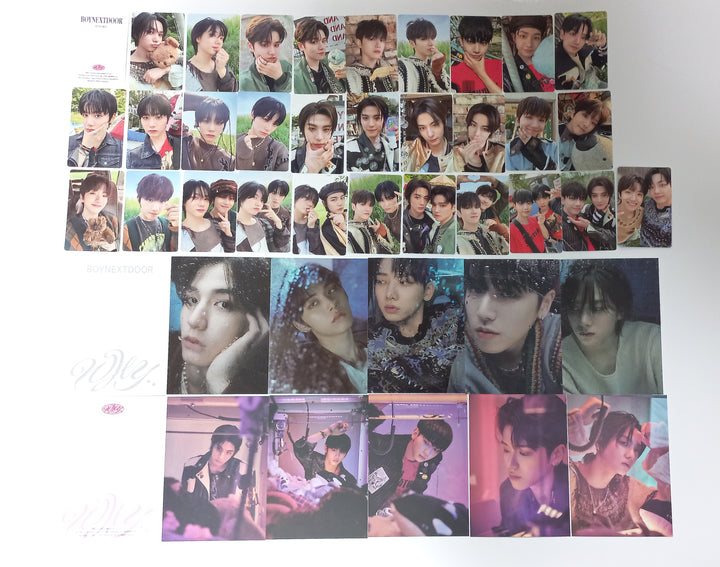 Boynextdoor  "WHY.." - Official Photocard [23.09.07] - HALLYUSUPERSTORE