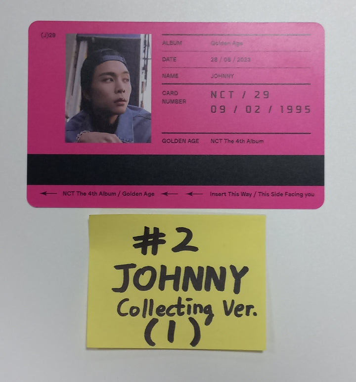 NCT "Golden Age" - Official Photocard [Collecting Ver.] [23.09.07] - HALLYUSUPERSTORE