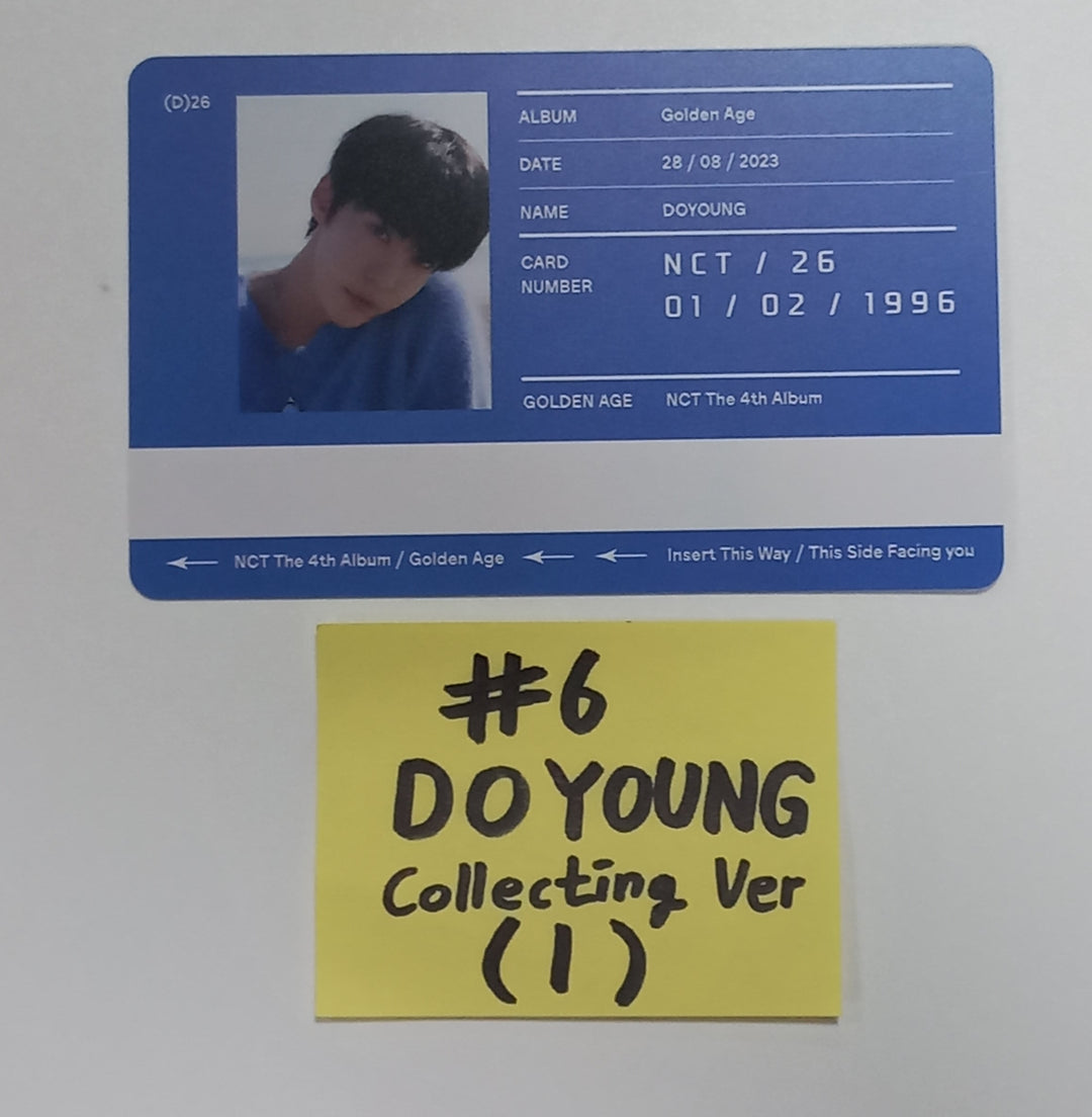 NCT "Golden Age" - Official Photocard [Collecting Ver.] [23.09.07] - HALLYUSUPERSTORE