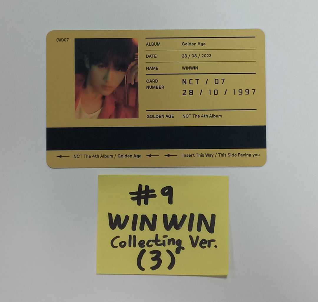 NCT "Golden Age" - Official Photocard [Collecting Ver.] [23.09.07] - HALLYUSUPERSTORE