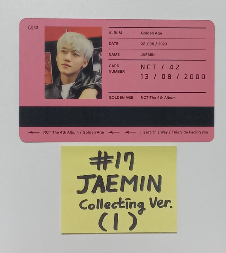 NCT "Golden Age" - Official Photocard [Collecting Ver.] [23.09.07] - HALLYUSUPERSTORE