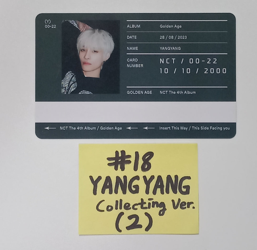 NCT "Golden Age" - Official Photocard [Collecting Ver.] [23.09.07] - HALLYUSUPERSTORE