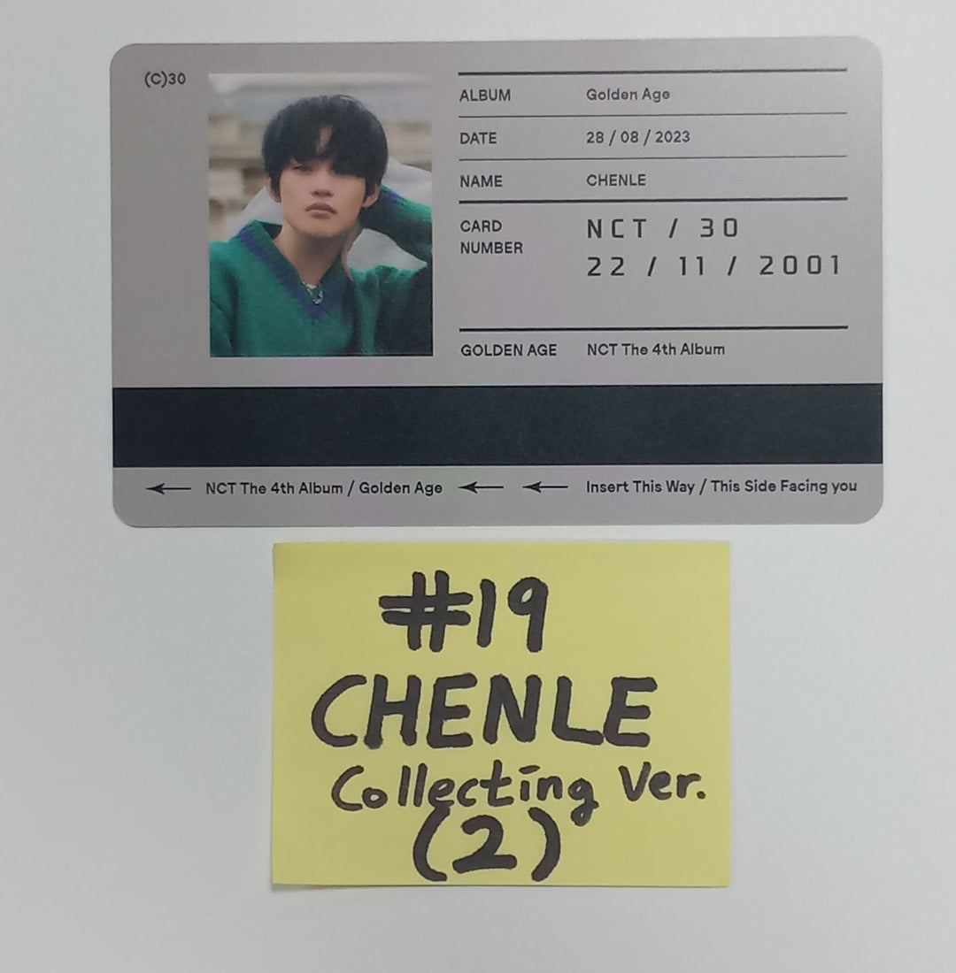 NCT "Golden Age" - Official Photocard [Collecting Ver.] [23.09.07] - HALLYUSUPERSTORE