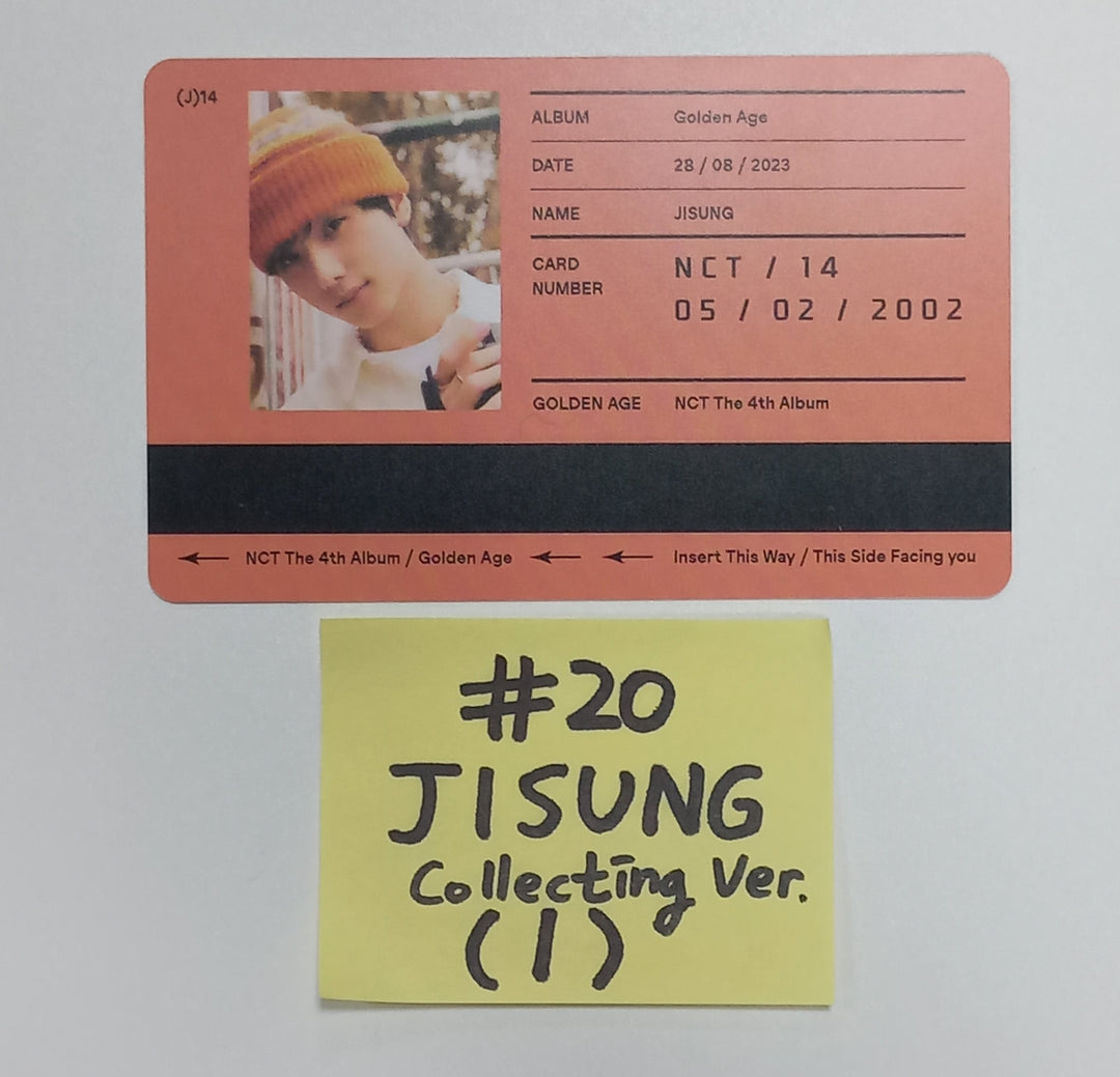 NCT "Golden Age" - Official Photocard [Collecting Ver.] [23.09.07] - HALLYUSUPERSTORE