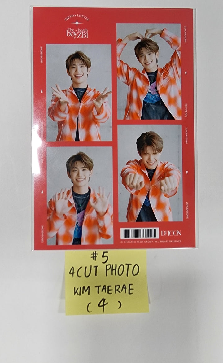 ZEROBASEONE (ZB1) ‘The Beach Boy ZB1’ - DICON Pop-Up Official MD [4 Cut Photo, L-Folder Set (2EA)] [23.09.08] - HALLYUSUPERSTORE