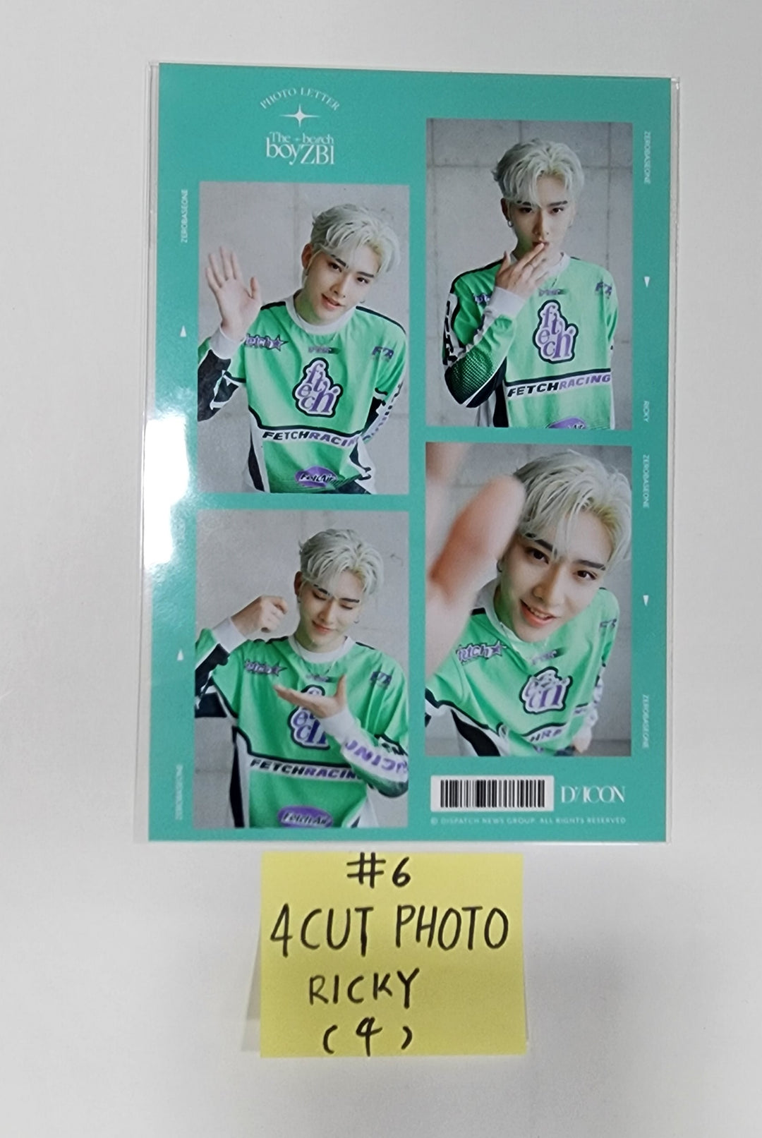 ZEROBASEONE (ZB1) ‘The Beach Boy ZB1’ - DICON Pop-Up Official MD [4 Cut Photo, L-Folder Set (2EA)] [23.09.08] - HALLYUSUPERSTORE