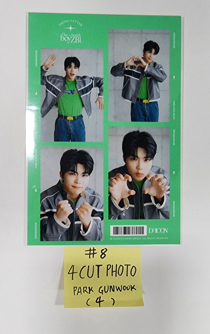 ZEROBASEONE (ZB1) ‘The Beach Boy ZB1’ - DICON Pop-Up Official MD [4 Cut Photo, L-Folder Set (2EA)] [23.09.08] - HALLYUSUPERSTORE