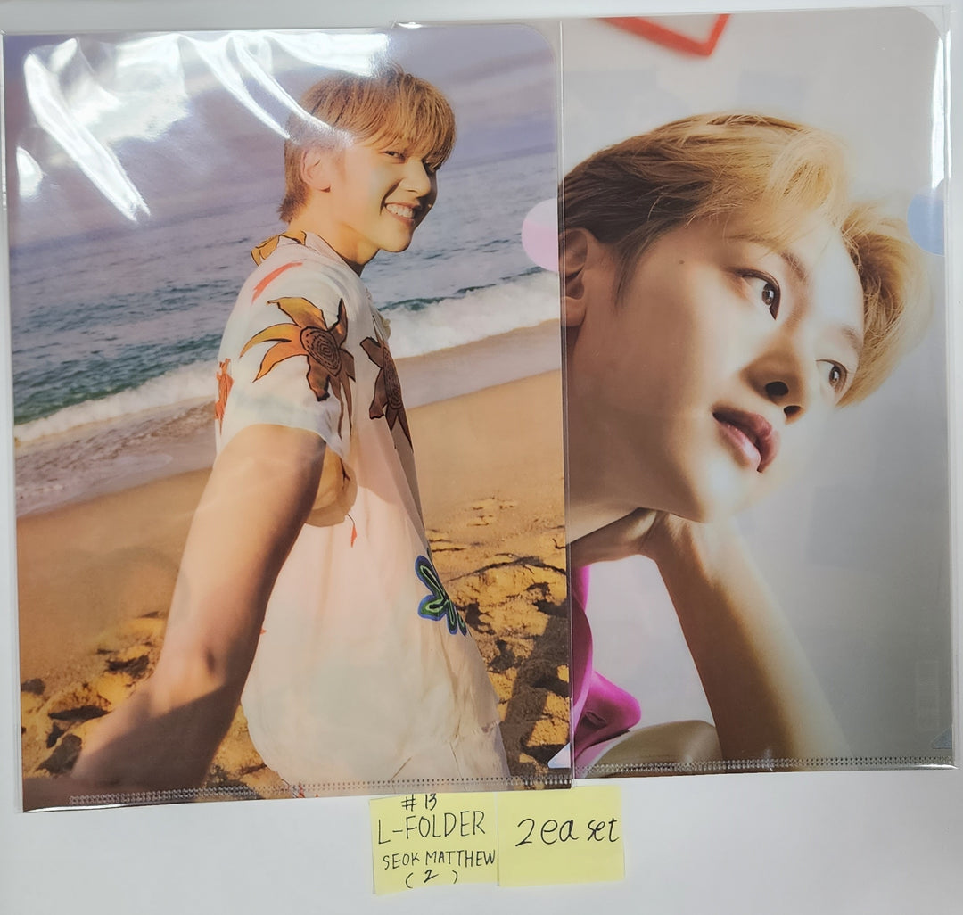 ZEROBASEONE (ZB1) ‘The Beach Boy ZB1’ - DICON Pop-Up Official MD [4 Cut Photo, L-Folder Set (2EA)] [23.09.08] - HALLYUSUPERSTORE