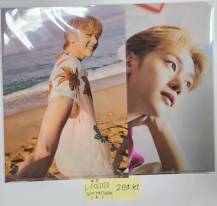 ZEROBASEONE (ZB1) ‘The Beach Boy ZB1’ - DICON Pop-Up Official MD [4 Cut Photo, L-Folder Set (2EA)] [23.09.08] - HALLYUSUPERSTORE