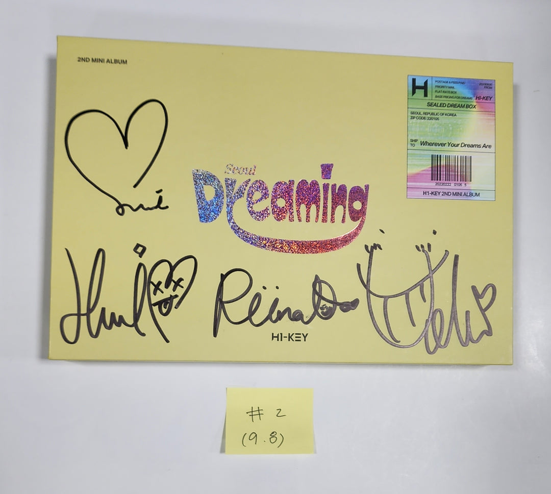 H1-KEY "Seoul Dreaming" - Hand Autographed(Signed) Promo Album [23.09.08] - HALLYUSUPERSTORE