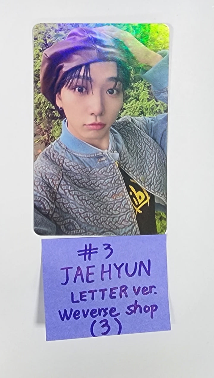Boynextdoor  "WHY.." - Weverse Shop Fansign Event Hologram Photocard [Letter Ver] [23.09.08] - HALLYUSUPERSTORE