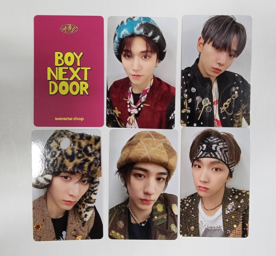 Boynextdoor  "WHY.." - Weverse Shop Fansign Event Photocard [23.09.08] - HALLYUSUPERSTORE