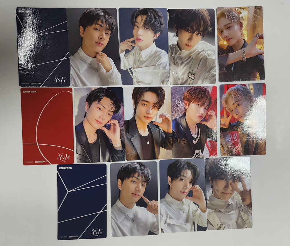 ENHYPEN "結 -YOU-" JP 3rd Single - Official Photocard [Stadard, Limited A,B Ver.] [23.09.08] - HALLYUSUPERSTORE