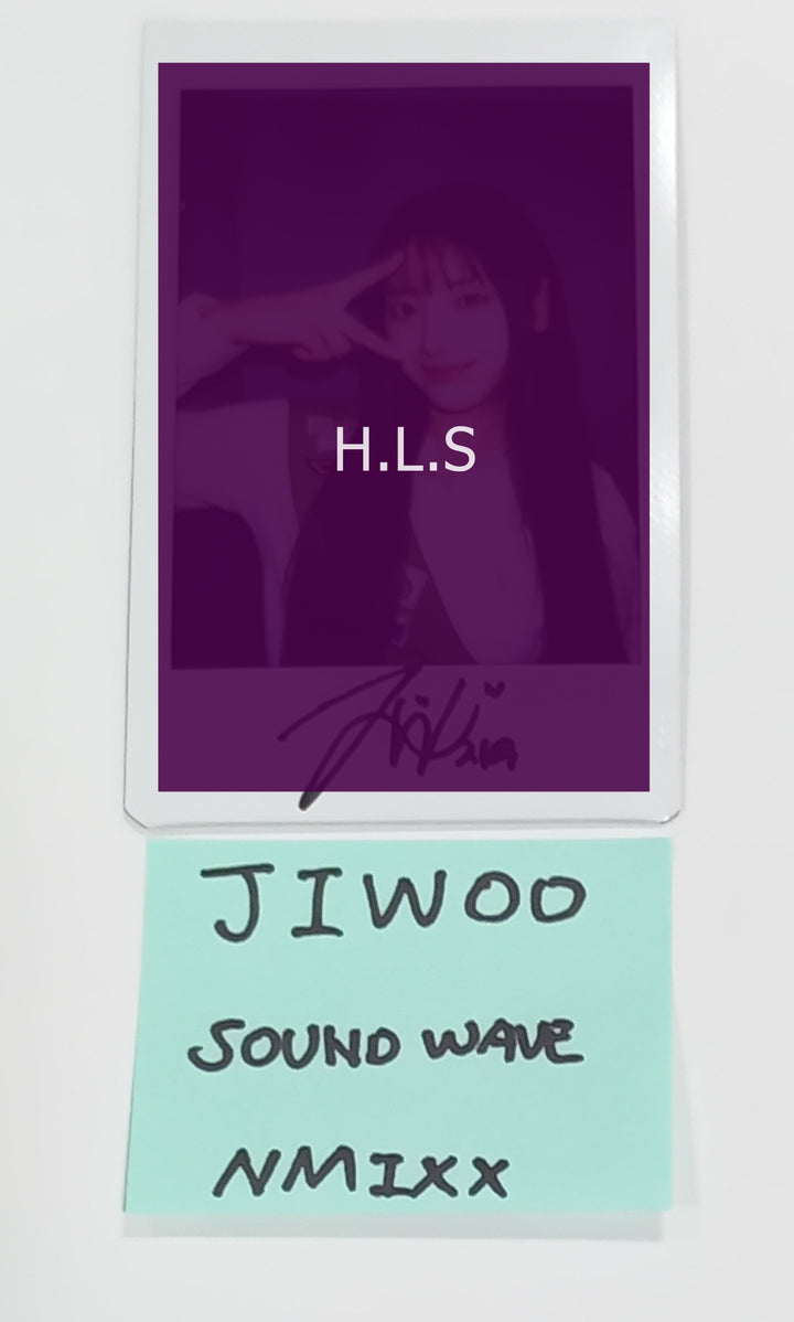 JIWOO (Of NMIXX) "A Midsummer NMIXX’s Dream" - Hand Autographed(Signed) Polaroid [23.09.11] - HALLYUSUPERSTORE