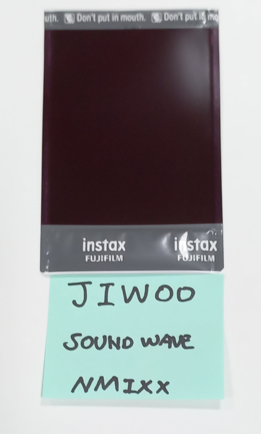 JIWOO (Of NMIXX) "A Midsummer NMIXX’s Dream" - Hand Autographed(Signed) Polaroid [23.09.11] - HALLYUSUPERSTORE